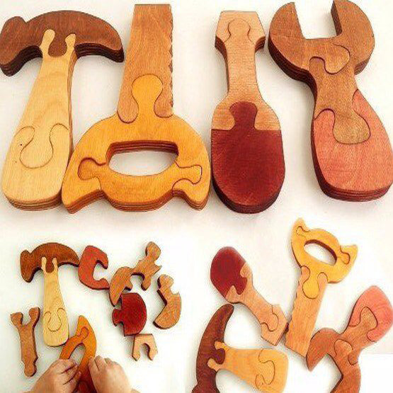 Wooden Tool Set Building Toy PT01