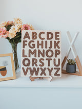 Wooden Alphabet Puzzle Board PT04 — view 2