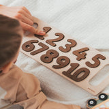 Wooden Number Puzzle Board PT05 — view 4