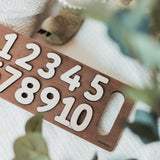 Wooden Number Puzzle Board PT05 — view 3