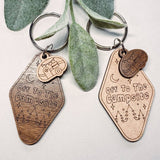 Premium Wooden Keychain KC04 — view 2